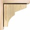 Ekena Millwork Monterey Rough Sawn Corbel w/Backplate, Douglas Fir, 6"W x 10"D x 10"H COR06X10X10MON01RDF - alternate 3